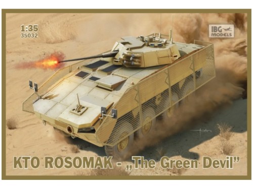 Transporter KTO Rosomak Polish APC - The Green Devil 35032 IBG
