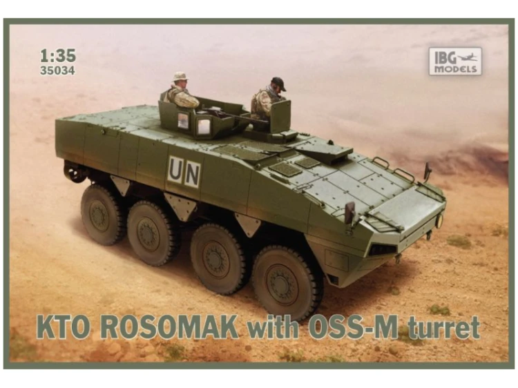 Transporter KTO Rosomak with OSS-M turret 35034 IBG