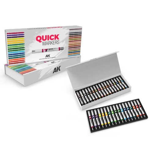 Markery Quick Markers Special Box 34szt. AKMQ150 AK Interactive