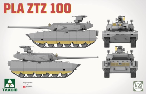Czołg PLA ZTZ 100 2222 Takom
