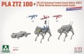 Czołg PLA ZTZ 100 & pojazd bojowy ZRY-222 & Robot Wolves 2222X Takom