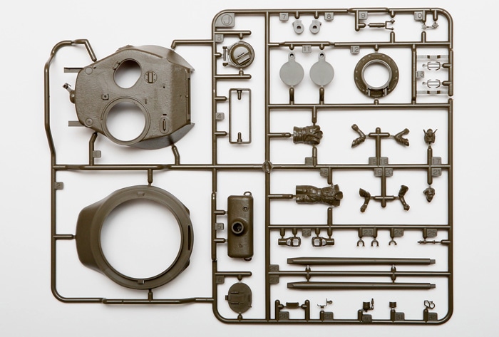 Czołg M1 Super Sherman 35322 Tamiya