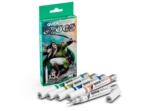 Markery Quick Markers Elves AKMQ101 AK Interactive