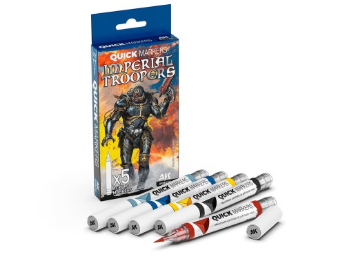 Markery Quick Markers Imperial Troopers AKMQ104 AK Interactive