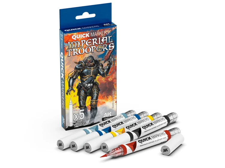 Markery Quick Markers Imperial Troopers AKMQ104 AK Interactive