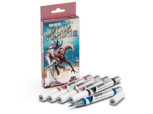 Markery Quick Markers Star Plague AKMQ105 AK Interactive