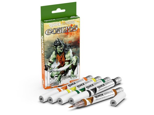 Markery Quick Markers Goblins AKMQ108 AK Interactive