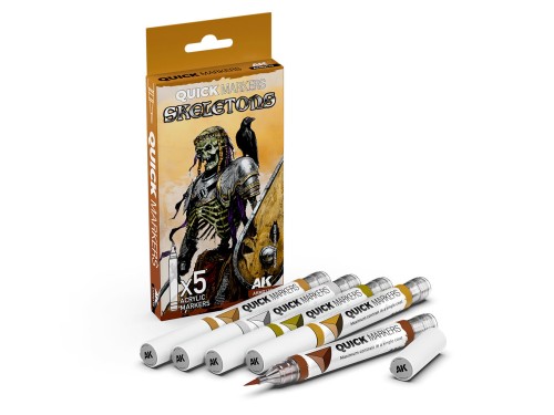 Markery Quick Markers Skeletons AKMQ110 AK Interactive