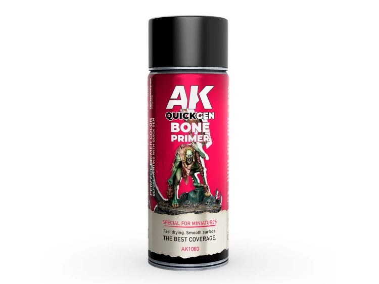 Farba podkładowa AK Quick Gen Bone Primer AK1060 AK Interactive