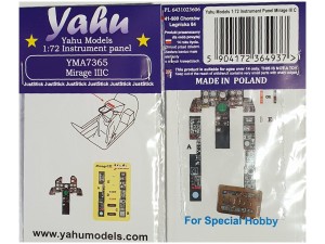 Fototrawiona tablica przyrządów do Mirage IIIC
