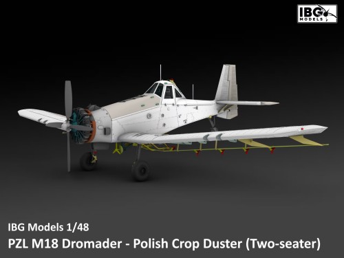 Samolot PZL M18B Dromader - Polish Crop Duster (Two-seater) 48002 IBG