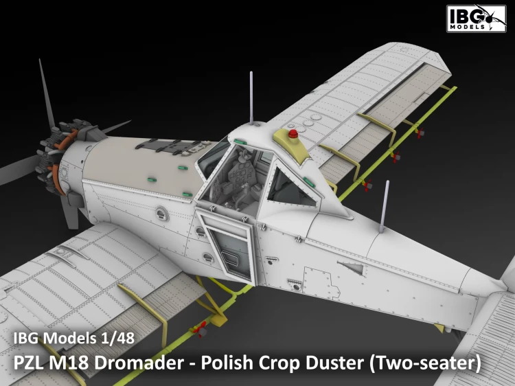 Samolot PZL M18B Dromader - Polish Crop Duster (Two-seater) 48002 IBG