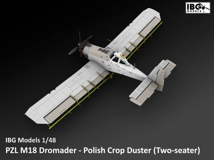 Samolot PZL M18B Dromader - Polish Crop Duster (Two-seater) 48002 IBG