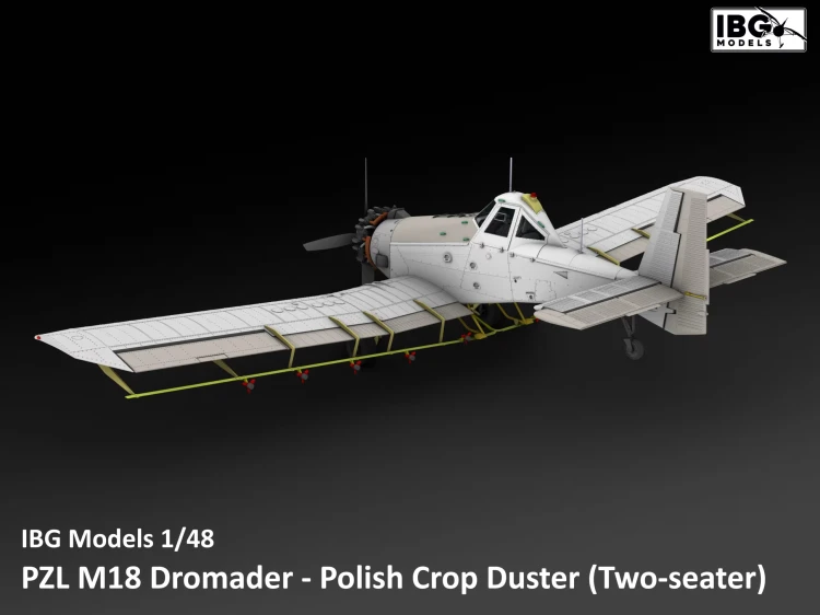 Samolot PZL M18B Dromader - Polish Crop Duster (Two-seater) 48002 IBG