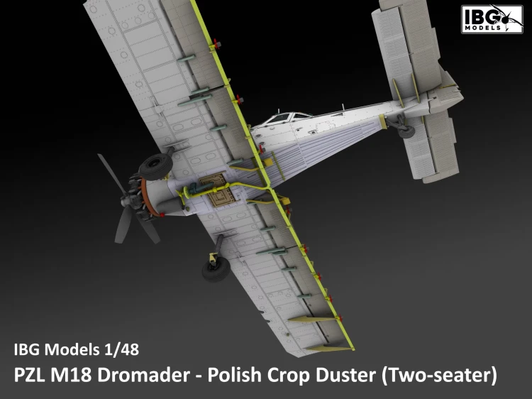 Samolot PZL M18B Dromader - Polish Crop Duster (Two-seater) 48002 IBG