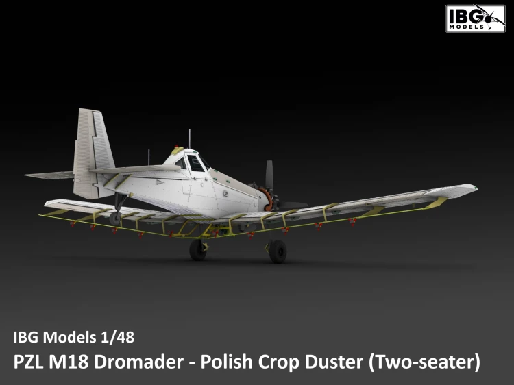 Samolot PZL M18B Dromader - Polish Crop Duster (Two-seater) 48002 IBG