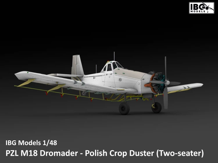 Samolot PZL M18B Dromader - Polish Crop Duster (Two-seater) 48002 IBG
