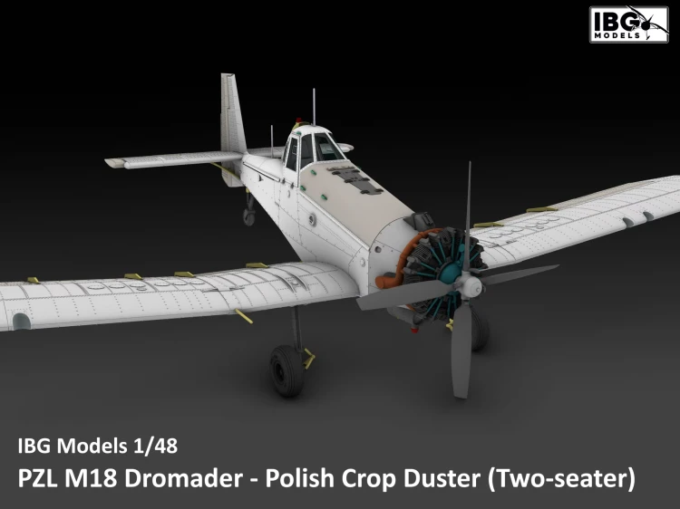 Samolot PZL M18B Dromader - Polish Crop Duster (Two-seater) 48002 IBG