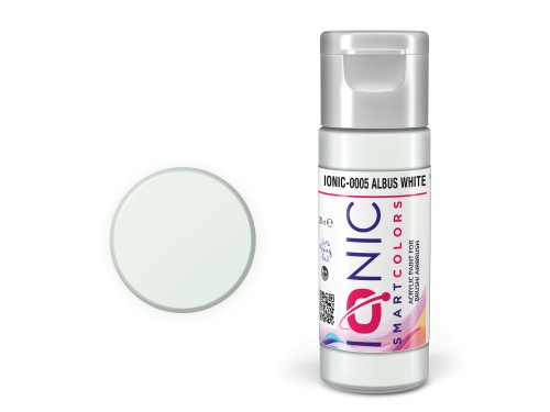 Farba akrylowa IONIC Smart Colors Albus White IONIC-0005 AMMO Mig Jimenez