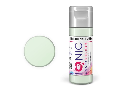 Farba akrylowa IONIC Smart Colors Zombie Green IONIC-0006 AMMO Mig Jimenez