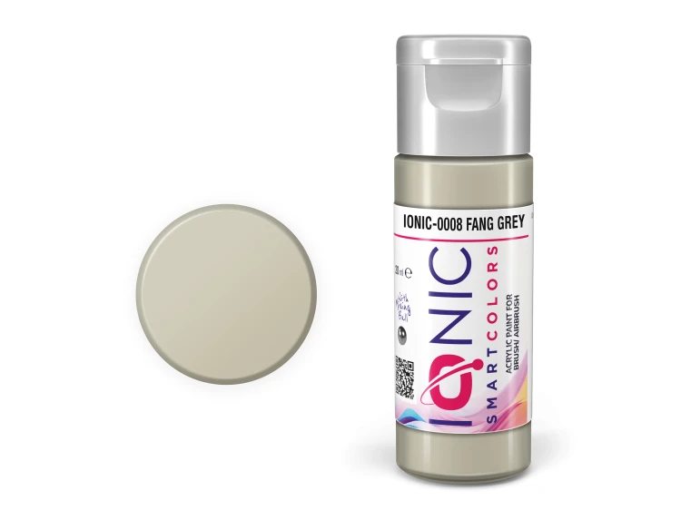 Farba akrylowa IONIC Smart Colors Fang Grey IONIC-0008 AMMO Mig Jimenez