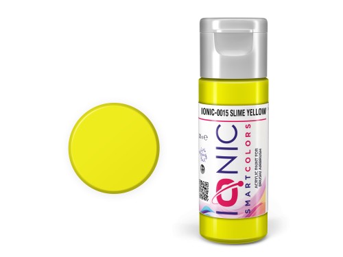 Farba akrylowa IONIC Smart Colors Slime Yellow IONIC-0015 AMMO Mig Jimenez
