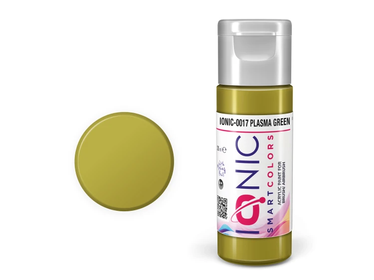 Farba akrylowa IONIC Smart Colors Plasma Green IONIC-0017 AMMO Mig Jimenez
