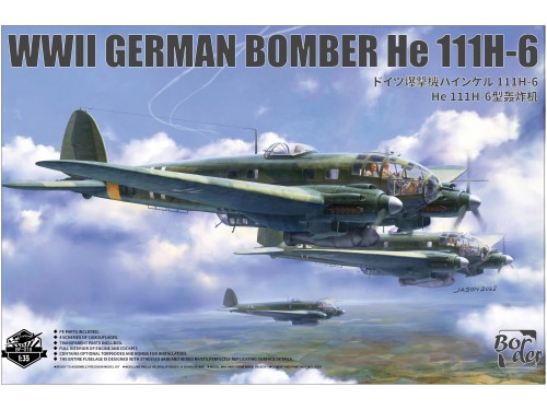 Samolot Heinkel He 111 H-6 BF-018 Border