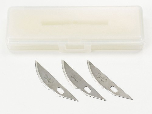 Ostrza Modeler's Knife Pro Replacement Blade (Curved) 74100 Tamiya