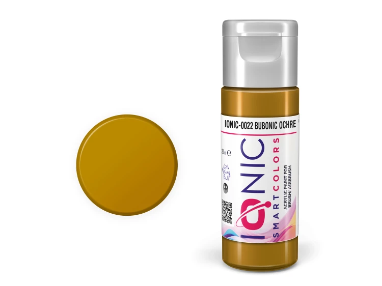 Farba akrylowa IONIC Smart Colors Bubonic Ochre IONIC-0022 AMMO Mig Jimenez
