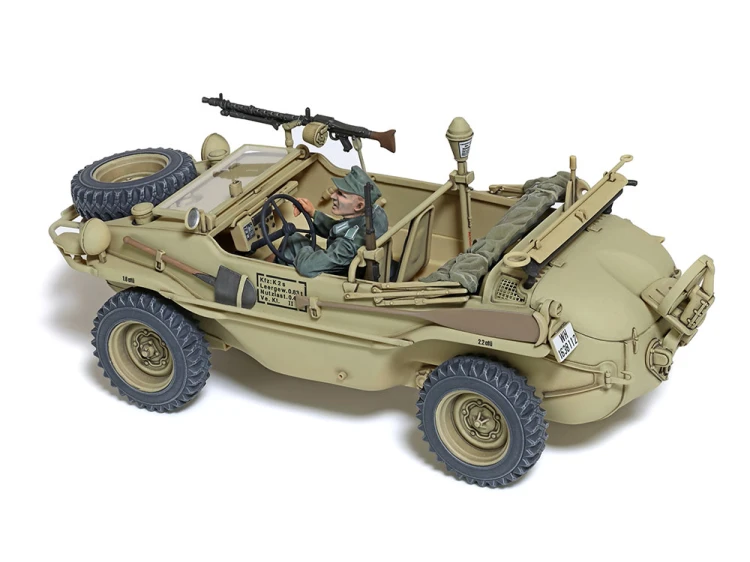 Amfibia VW Schwimmwagen Type 166 (Wide Wheel Version) 35393 Tamiya