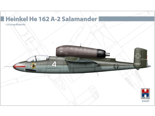 Samolot Heinkel He 162 A-2 Salamander