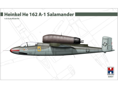Samolot Heinkel He 162 A-1 Salamander 32021 Hobby 2000