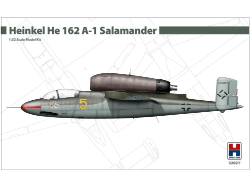 Samolot Heinkel He 162 A-1 Salamander