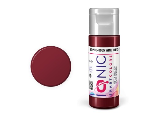 Farba akrylowa IONIC Smart Colors Wine Red IONIC-0055 AMMO Mig Jimenez