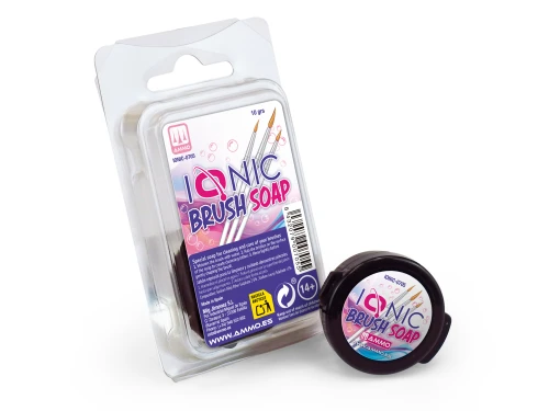 Mydło do czyszczenia pędzli IONIC Brush Soap IONIC-0705 AMMO Mig Jimenez