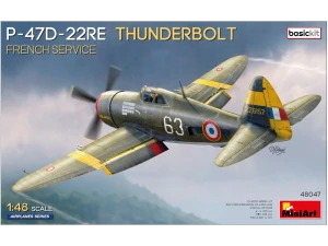 Samolot Republic P-47D-22RE Thunderbolt French Service