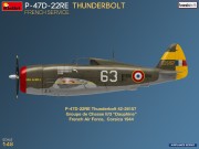 Samolot Republic P-47D-22RE Thunderbolt French Service 48047 MiniArt