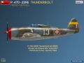 Samolot Republic P-47D-22RE Thunderbolt French Service 48047 MiniArt