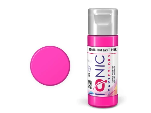 Farba akrylowa IONIC Smart Colors Laser Pink IONIC-0064 AMMO Mig Jimenez