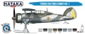 Zestaw farb akrylowych Finnish Air Force (WWII) Vol.1 HTK-BS117 Hataka