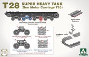 Czołg T28 Super Heavy Tank (Gun Motor Carriage T95) 2209 Takom