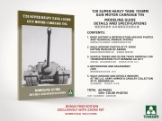 Czołg T28 Super Heavy Tank & M28A1/A2 & Modeling Guide 2209W Takom