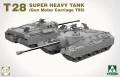 Czołg T28 Super Heavy Tank & M28A1/A2 & Modeling Guide 2209W Takom