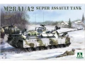 Czołg T28 Super Heavy Tank & M28A1/A2 & Modeling Guide 2209W Takom