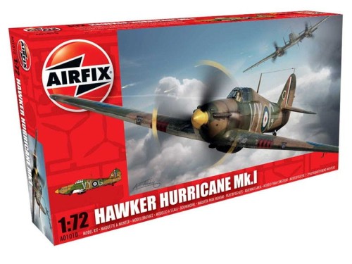 Samolot Hawker Hurricane Mk.I A01010 Airfix