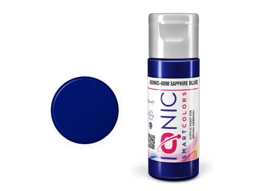 Farba akrylowa IONIC Smart Colors Sapphire Blue IONIC-0098 AMMO Mig Jimenez