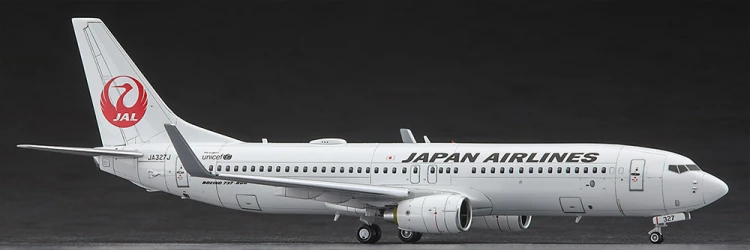Samolot pasażerski Boeing 737-800 Japan Airlines 10745 Hasegawa
