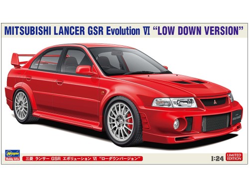 Mitsubishi Lancer GSR Evolution VI Low Down Version 20803 Hasegawa