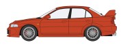 Mitsubishi Lancer GSR Evolution VI Low Down Version 20803 Hasegawa